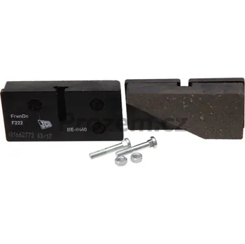 Brzdová destička Brzdové obložení - sada pro JCB, 15920160, 45202700