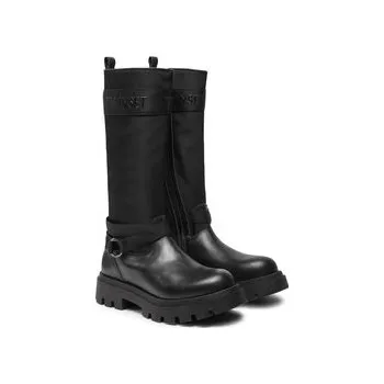 Dámské kozačky Kozačky TWINSET Stivale 242GCJ S Černá 39