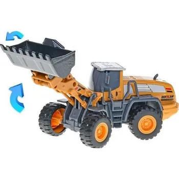 autíčko Vozidlo stavební 20 cm na setrvačník s kovovými komponenty - mix variant či barev