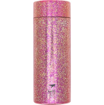 Termoska KEITH Titanová termoska - 200 ml ledově červená