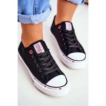 Dámské tenisky Dámské tenisky Cross Jeans FF2R4015C Barva: Černá, Velikost: 36