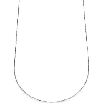 Řetízek Essentials | 1,6mm kuličkový řetízek stříbrné barvy - Lucleon