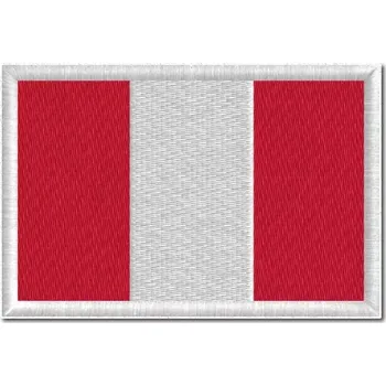Nášivka Pelisport Vlajka Peru 6 x 4 cm