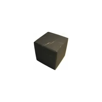 Šungitová krychle neleštěná 4x4 cm