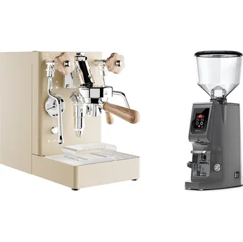 Kávovar Lelit Mara PL62X V2, gold + Eureka Atom W 75, grey