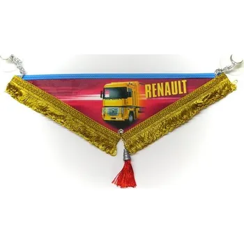 Vlajka Vlajka s kamionem Renault 3