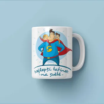 Hrnek Nejlepší tatínek na světě - Červená