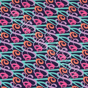 Love na tmavě modré úplet