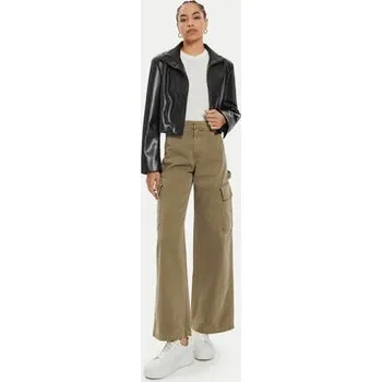 Dámské kalhoty Gap Kalhoty z materiálu 518140-02 Hnědá Baggy Fit XXS