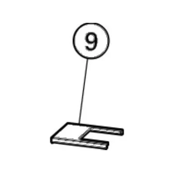 Vanová zástěna Hüppe Náhradní krytka stěnové lišty k vanové zástěně, 025322