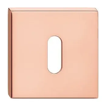 Dveřní kování Dolní štít na klíč CORONA Š- Měděný lesklý SZQRGK