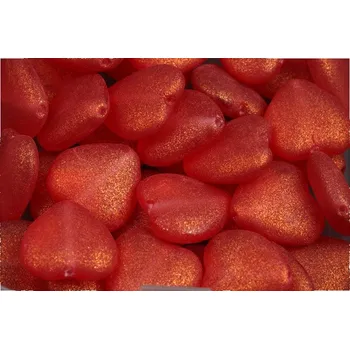 Dětské navlékací korálky Korálky srdíčka č.4692 (15x16mm)