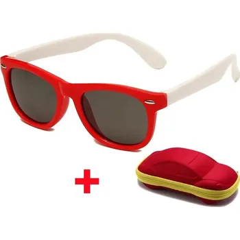 Sluneční brýle Dětské brýle s pouzdrem autíčko Barva (Varianta): A15 s krabičkou