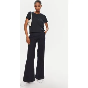 Pánské tričko Sisley T-Shirt 3I1XL100Y Černá Slim Fit XS