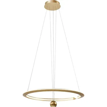 V-TAC VT-10126 23432 LED závěsný lustr LED LED Energetická třída (EEK2021): E (A - G) 45 W zlatá