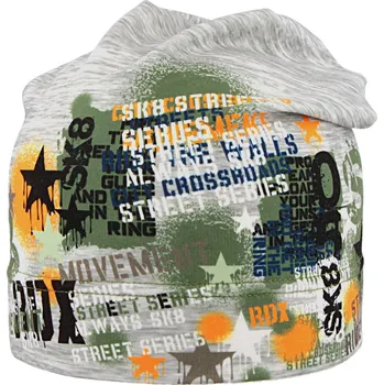 Čepice RDX dětská dlouhá čepice 0513 SK8 zelená Velikost čepice: 5