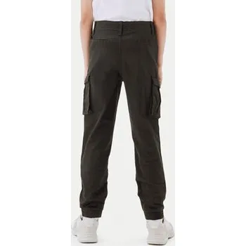 Dámské kalhoty NAME IT Kalhoty z materiálu Bamgo 13151735 Černá Regular Fit 128