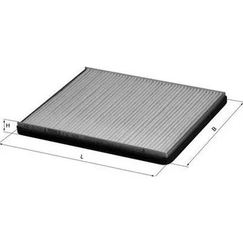 Ventilátor topení a klimatizace Filtr, vzduch v interiéru KNECHT LA 143