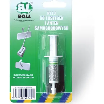 Průmyslové lepidlo BOLL LEPIDLO NA AUTOMOBILOVÁ ZRCÁTKA K OPAKOVANÉMU POUŽITÍ 2ml 0070153