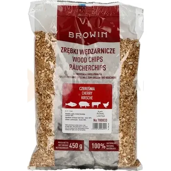 Udírna Štěpky na uzení/grilování, třešeň, 450 g, kl. 2 | BROWIN, 780833