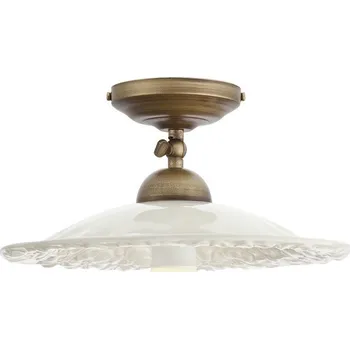 Redo LEA 02-802 + CF29 - Stropní retro svítidlo s keramickým stínidlem Ø 29cm (Retro stropní lustr )