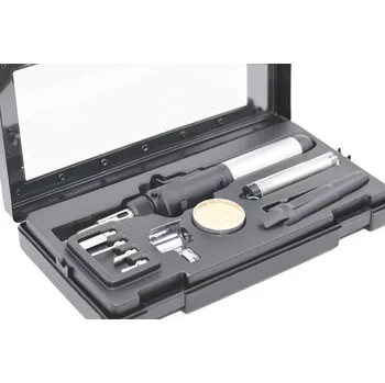 Páječka Plynová pájka na dřevo v kufříku + set 5 hrotů a příslušenství