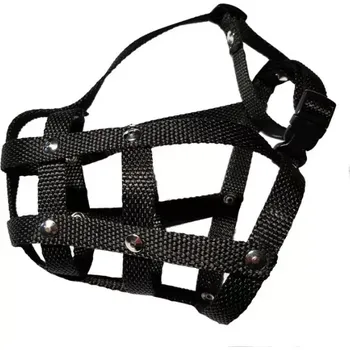 Náhubek pro psa Palkar nylonový náhubek pro velkého Boxera vel. 4 černá (Palkar nylonový náhubek pro velkého Boxera vel. 4 černá)