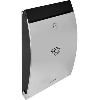 Poštovní schránka LUX16 poštovní schránka černá + nerez