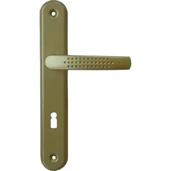 Dveřní kování SANDRA klika na dveře Vložka 72mm Hnědá