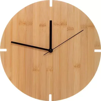 Hodiny Tokei bambusové nástěnné hodiny - přírodní - AP800758