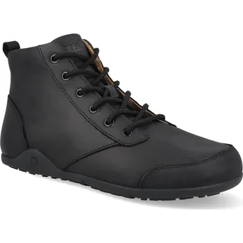 Dětská sportovní obuv Barefoot pánské kotníkové boty Xero shoes - Denver Leather Black černé Velikost: 44.5