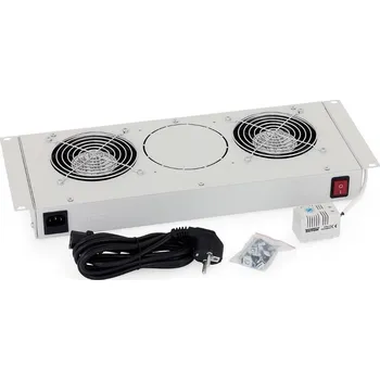 modulární přístroj a rozvaděč TRITON Ventilační jednotka spodní(horní) pro RBA-A6, RUA-1V-230V/45W termostat, šedá