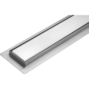 Lineární koupelnový žlab Bílé Sklo 70cm WET&DRY FALA