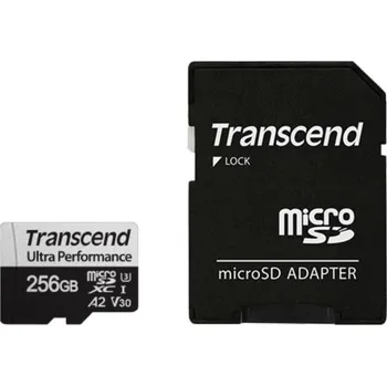 Paměťová karta TRANSCEND MicroSDXC karta 128GB 340S, UHS-I U3 A2 Ultra Performace 160/125 MB/s