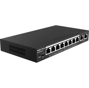 Switch Reyee RG-ES210GC-LP Smart mananged PoE switch, 8x PoE