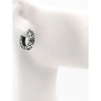 Náušnice Steel Edge Náušnice kroužky chirurgická ocel WJHE260