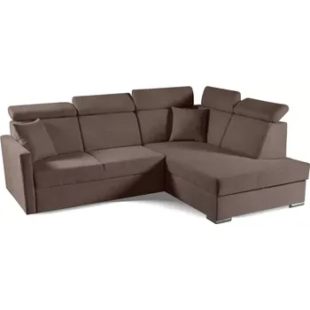 Sedací souprava Rohová sedací souprava Morrison XL 3, pravá, hnědá (soro 28)
