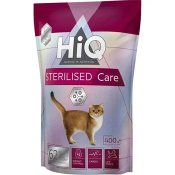 Krmivo pro kočku HiQ Cat Dry Adult Sterilised 400g
