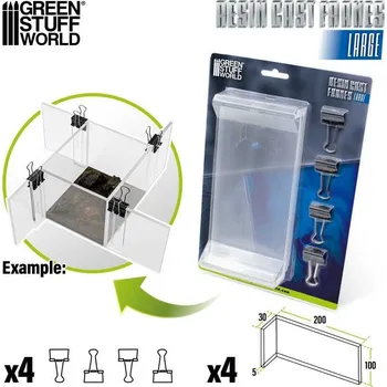 Plastikový model Resin Cast Frames Large – variabilní forma (velká)