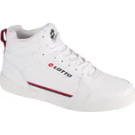 Bílé pánské kotníkové tenisky Lotto Nandu Mid 2400370U-1030 Velikost: 44