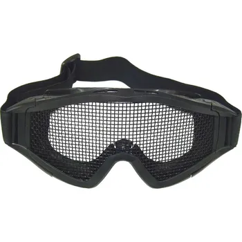 Karnevalová maska Royal Gun Ocelová síťová maska, černá (6060B)