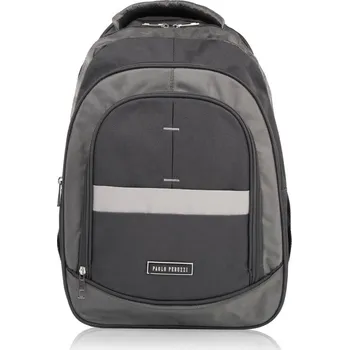 Městský batoh Paolo Peruzzi Pánský batoh do práce i do školy Paolo Peruzzi; šedá