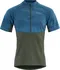 cyklistický dres Devold Standal Merino Tee Zip Neck Man Forest