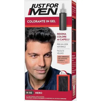 Just For Men Barvicí šampon na vlasy - Black/Černá H-55