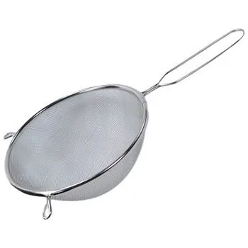 Cedník a síto Cedník nerezový, průměr 20 cm drátěná rukojeť 100031513