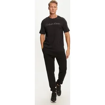 Pánská móda Calvin Klein Performance T-Shirt 00GMF4K142 Černá Regular Fit M