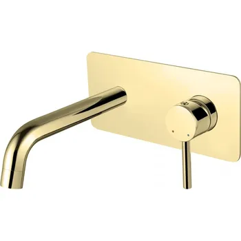 Vodovodní baterie Baterie ILLUSION umyvadlová podomítková zlatá BABUISZL