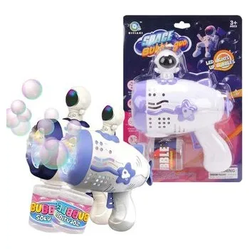 Hra na zahradu Pistolet kosmiczny na bańki na baterie