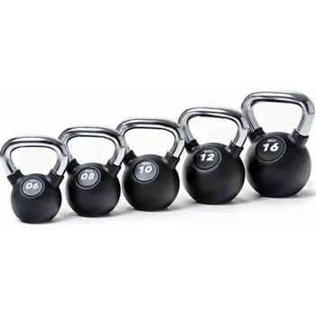 SEDCO RUBBER-CHROM Kettlebell 8 kg