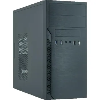 PC skříň CHIEFTEC skříň Elox Series / Minitower, HO-12B-OP, Black, bez zdroje
